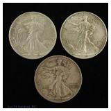 USA 90%-Silver Walking Lib. 50c (ASW 1.0 Ozt), 3