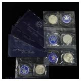 1971s - 1973s USA 40%-Silver UNC IKE in OGP (4)