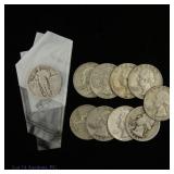 USA 90%-Silver S/L & Wash 25c (ASW 1.8 Ozt.),10