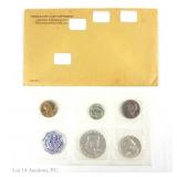 1962 (P) USA 5-Coin Silver Proof Set in OGP