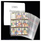 1985 Donruss Baseball Card Set