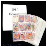 1984 Donruss Baseball Card Complete Set