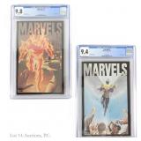Marvels #1 & 2, CGC graded, Key MARVEL (2)