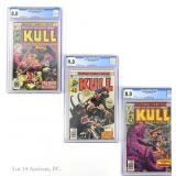 Graded Kull the Destroyer Comic Books, MARVEL (3)