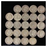 USA 90%-Silver Roosevelt 10c ASW 1.6 Ozt. (23)