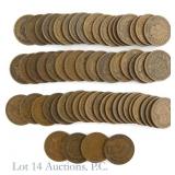 1888 - 1908 USA Indian Head Cent Mega Roll (58)