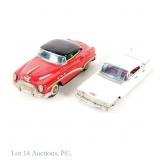 Japan 1950s "Chubby" Buick & 1960s Bandai Cadillac