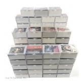 Various Trading Card Sets In Acrylic Boxes (75)