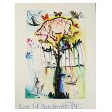 Salvador Dali "Pig and Pepper" Signed & #ed Litho