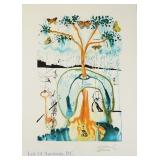 Salvador Dali "Mad Tea Party" Signed & #ed Litho