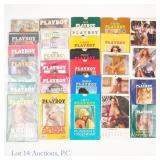 XXX Playboy Calendars 1961 - 2000 (*30)