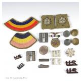 WWI 42nd Division Insignia & Presentation Medal