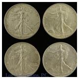 USA 90%-Silver Walking Lib. 50c (ASW 1.4 Ozt), 4