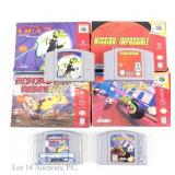 Nintendo N64 Game Cartridges In Original Boxes (4)