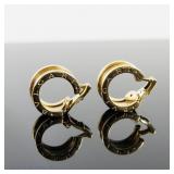 18k Y Gold Bulgari B.Zero1 Clip on Earrings