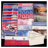 1971 - 2008 USA UNC Mint Sets OGP (19)