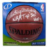 Nate Archibald Signed Spalding Basketball, TriStar