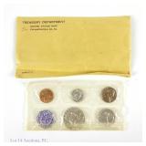 1956 (P) USA Silver Proof 5-Coin Set in OGP