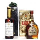 1981 Canadian Club Whisky & E&J Brandy