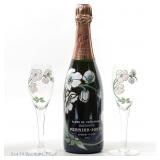 1983 Perrier-Jouet Fleur de Champagne Gift Set