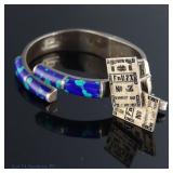 Sterling Jewelry (F&S Cufflinks, Cuff Bracelet)