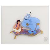 1992 Aladdin Framed Serigraph Cel