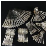 Large Sterling Silver (& More) Flatware Set