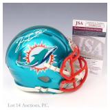 Jason Taylor Signed Dolphins Mini Helmet JSA