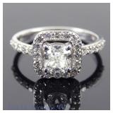 14k W Gold Diamond Ring