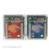 Game Boy Color Zelda Seasons & Ages Games (2)