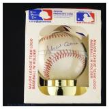 Hank Aaron Signed Baseball (AS IS)