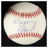 Ken Griffey Jr / Sr Signed Baseball