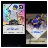 Kyle Schwarber Rookie Auto Cards (2)