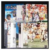 NFL Football Autographed Photos (13 + 1)