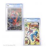 CGC 9.6 Marvel Masterpieces #1 & Venom #5 (2)