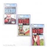 CGC Graded Dexter #1, 3, 4, Key Issue, MARVEL (3)