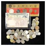 Various World Coins Currencies & Tokens (80+)