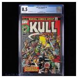 1973 Kull the Conqueror #9, CGC Graded 8.5, MARVEL