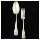 WK Vanderslice Sterling Silver Utensils
