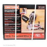 10" Craftsman Compound Miter Saw Mdl. 9-21229