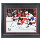 Patrick Kane Signed 16"x20" Color Photo (Beckett)