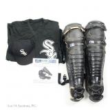 Game Worn White Sox Catchers Gear (Mears)