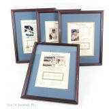 Mantle Snider Berra Robinson Autographs, JSA Mears