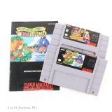 Super Nintendo SNES Mario Games (2)