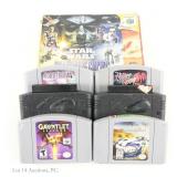 Nintendo 64 N64 Games & Game Shark Pro (5+2)