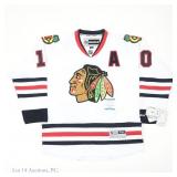 Patrick Sharp Signed Blackhawks Jersey (Schwartz)