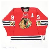 Bobby Hull Signed Blackhawks Jersey (Hull Sticker)