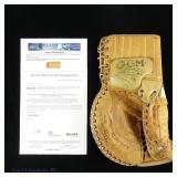 Hull Hall Mikita Esposito Signed Goalie Glove