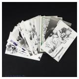 NFL Football Signed Postcards, Most HOF (18)