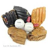 Baseball / Softball Mitts & Balls